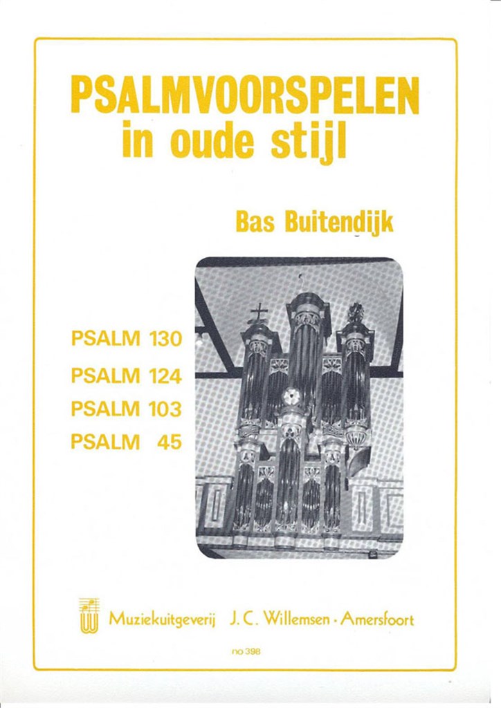 Psalmvoorspelen In Oude Stijl
